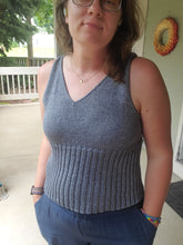 Pillars Tank - KNITTING PATTERN