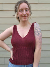 Pillars Tank - KNITTING PATTERN