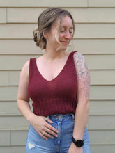 Pillars Tank - KNITTING PATTERN