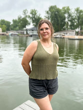 Pillars Tank - KNITTING PATTERN