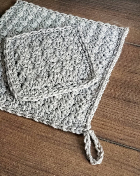 Sedgewick Coaster and Dishcloth - Crochet Pattern Set