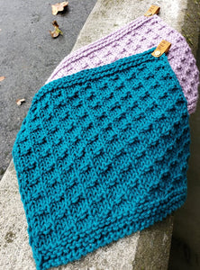 Double Fleck Dishcloth - Knitting Pattern