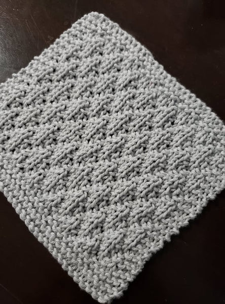 Milk and Sugar Dishcloth - Knitting Pattern