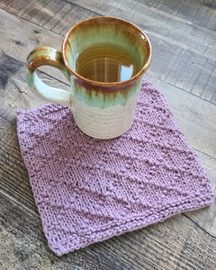 Facet Dishcloth - Knitting Pattern