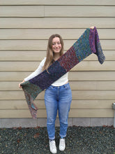 Brioche Nebula Wrap - KNITTING PATTERN