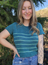 Summer Stripes Tee - KNITTING PATTERN