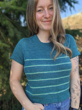 Summer Stripes Tee - KNITTING PATTERN