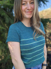 Summer Stripes Tee - KNITTING PATTERN