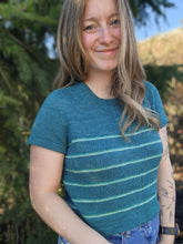 Summer Stripes Tee - KNITTING PATTERN