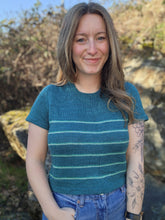 Summer Stripes Tee - KNITTING PATTERN