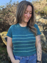 Summer Stripes Tee - KNITTING PATTERN