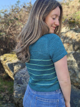 Summer Stripes Tee - KNITTING PATTERN