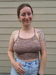 Catalonia Crop Top - KNITTING PATTERN