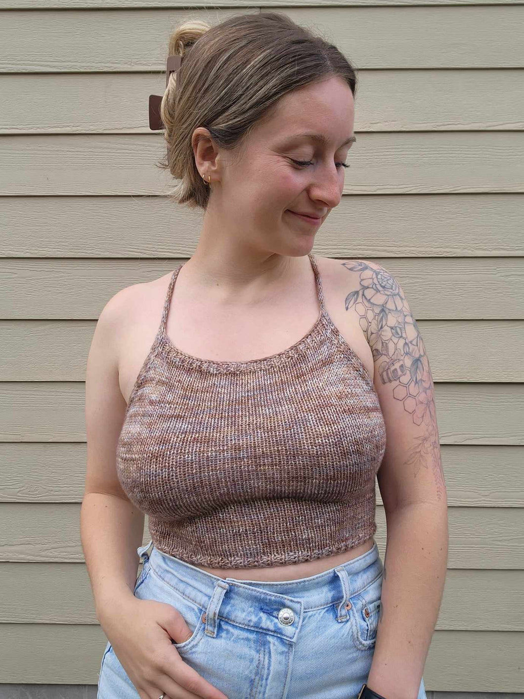 Catalonia Crop Top - KNITTING PATTERN