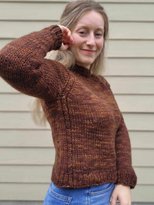 Cozy Cable Raglan KNITTING PATTERN
