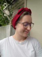 Waffle Head Wrap- KNITTING PATTERN