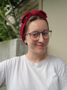 Waffle Head Wrap- KNITTING PATTERN