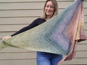 Contrariwise Shawl - KNITTING PATTERN