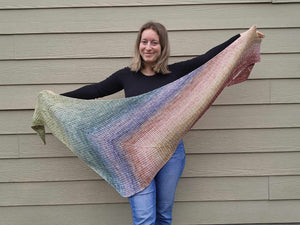 Contrariwise Shawl - KNITTING PATTERN