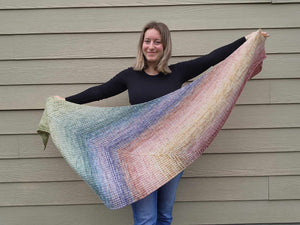 Contrariwise Shawl - KNITTING PATTERN