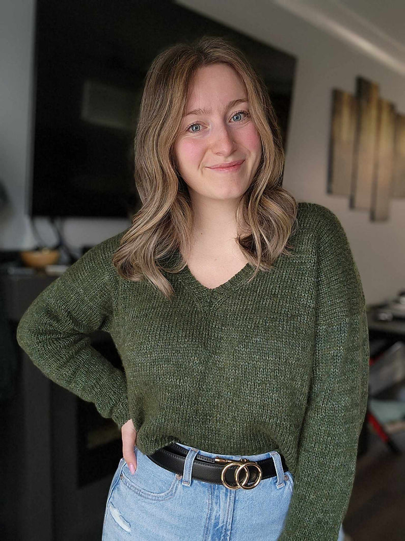 Study Hour Sweater - KNITTING PATTERN