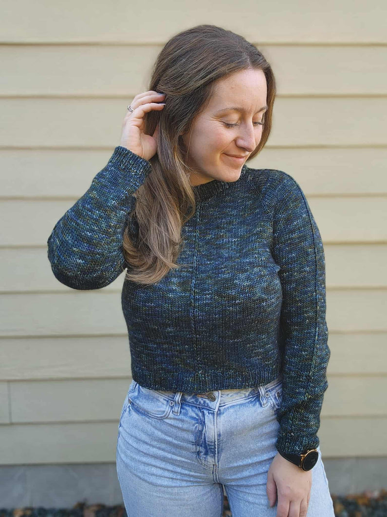DK Compass Crew Sweater - KNITTING PATTERN