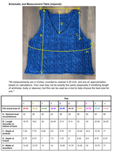Entwined Destinies Vest - KNITTING PATTERN