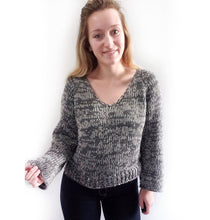 White Noise Sweater - KNITTING PATTERN