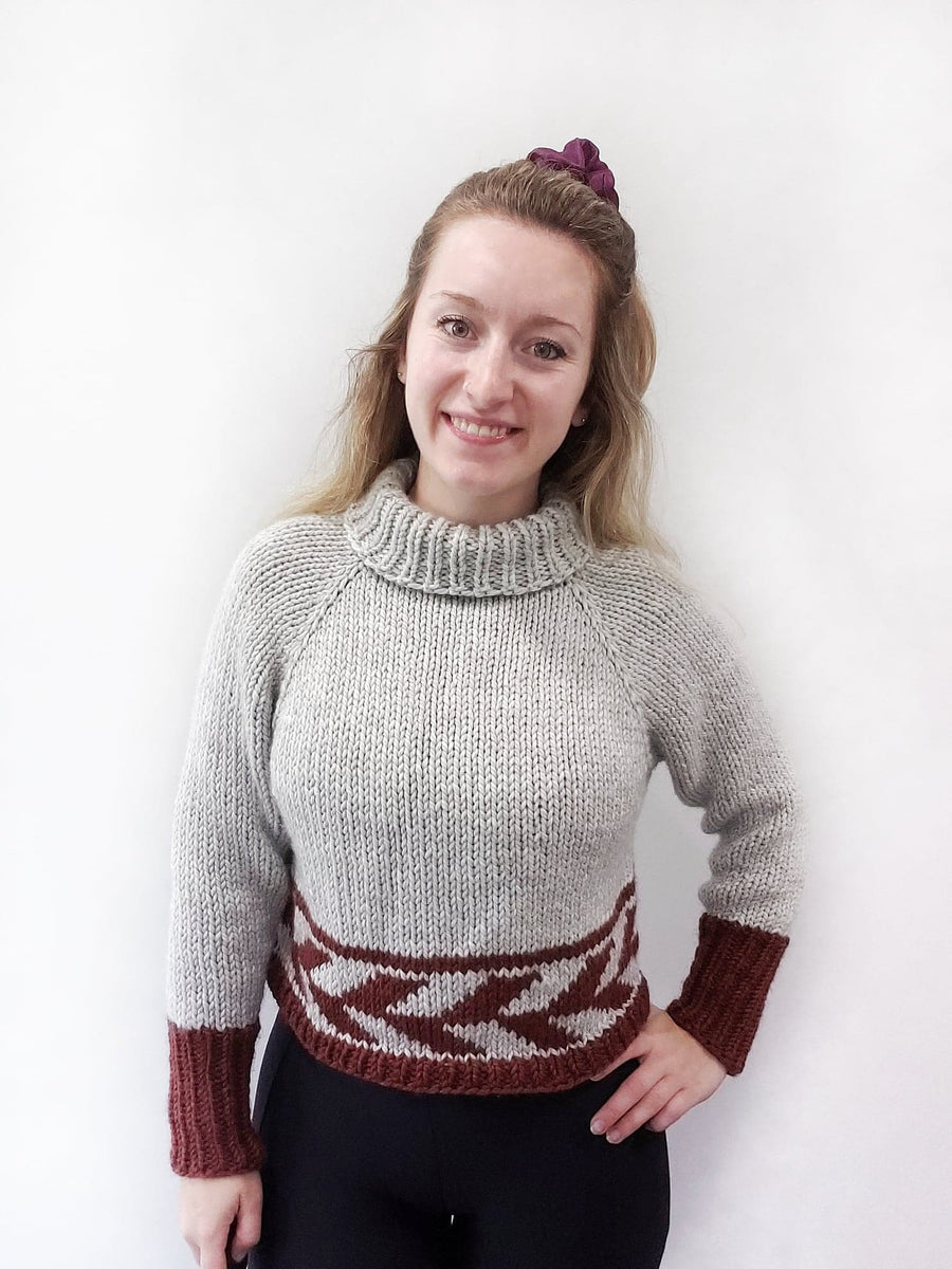 Fletching Sweater - KNITTING PATTERN – Perfectly Knotted