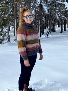 Scripey Sweater - KNITTING PATTERN